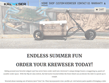 Tablet Screenshot of kreweser.com